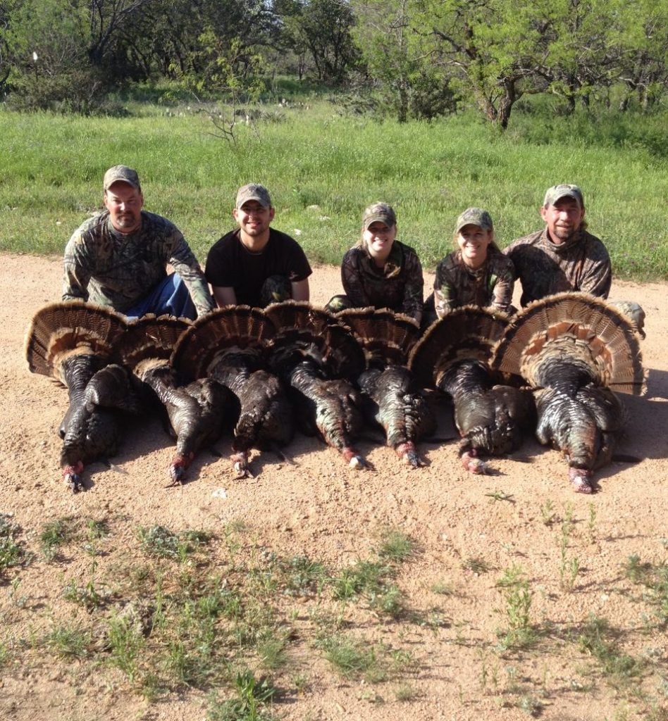 Wild Turkey Hunting with Guides in Texas Schmidt Double T Ranches